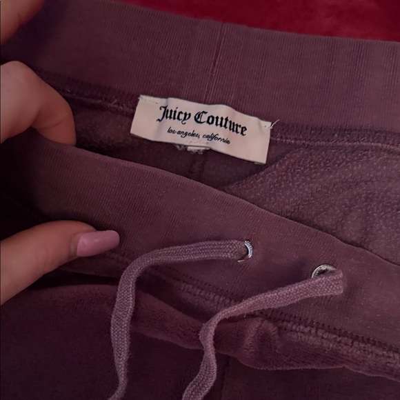 Juicy Couture Purple Track Pants ON HOLD - Picture 4 of 6